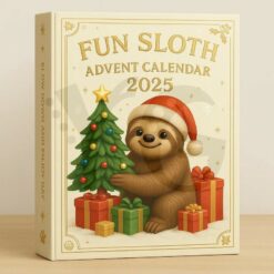 Funny Sloth Advent Calendar 2025