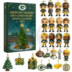 Green Bay Packers 105th Anniversary Christmas Limited Edition Advent Calendar 2025