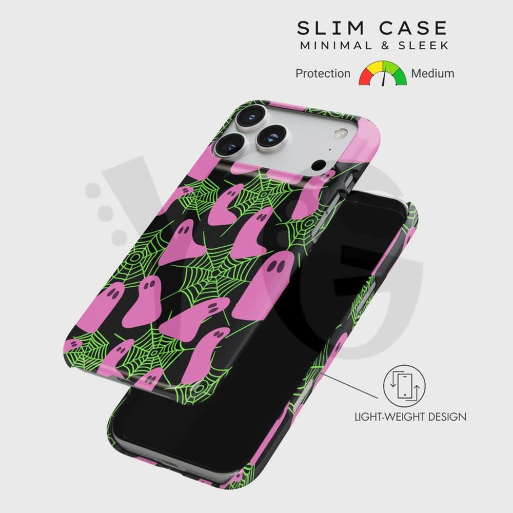 Halloween Cute Ghost Pumpkin Phone Case Halloween Cute Ghost Pumpkin Phone Case