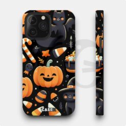 Halloween Pattern Cute Ghost Pumpkin Phone Case