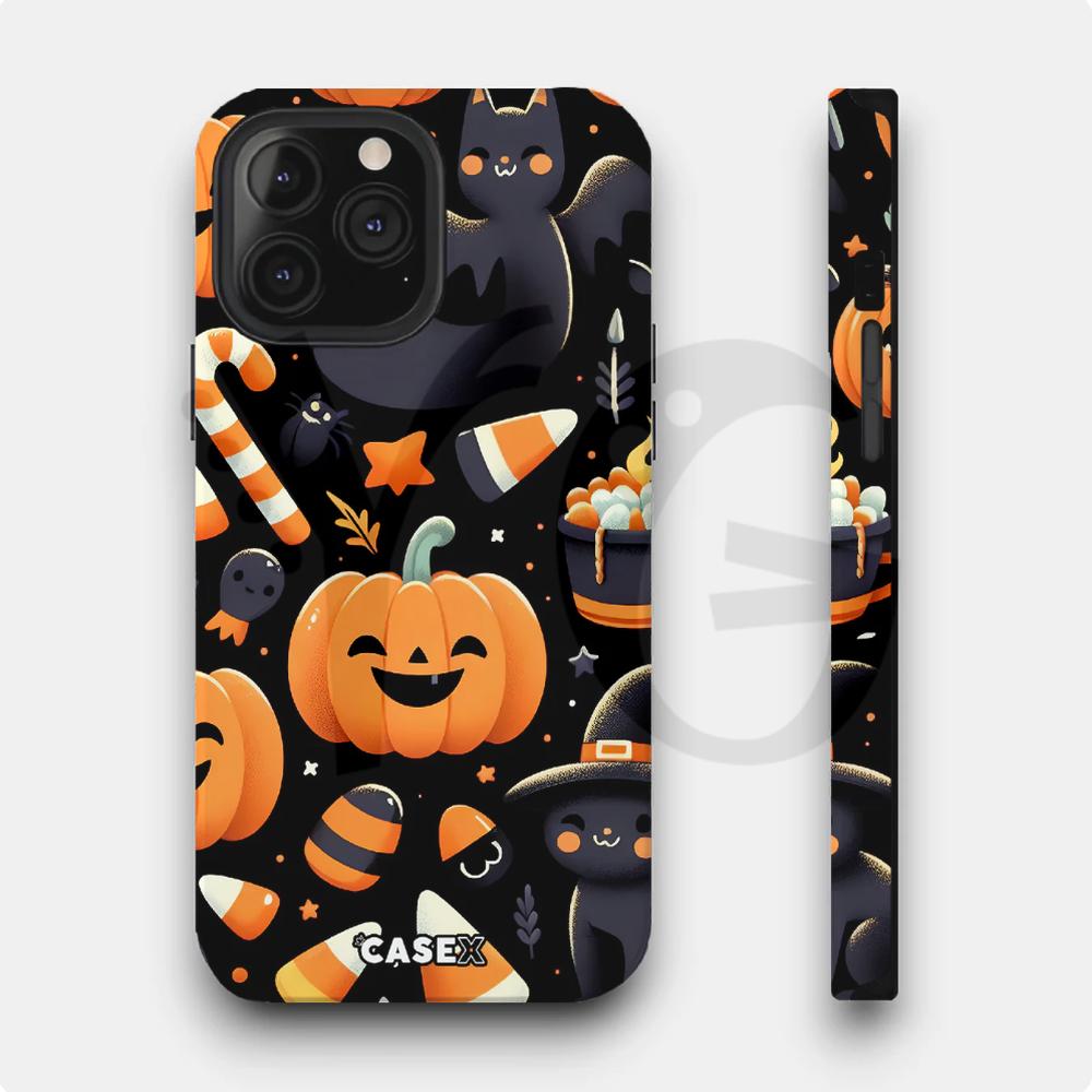 Halloween Pattern Cute Ghost Pumpkin Phone Case Halloween Pattern Cute Ghost Pumpkin Phone Case