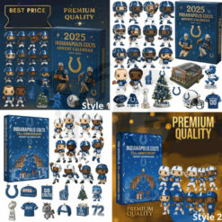 Indianapolis Colts 72TH ANNIVERSARY Christmas Limited Edition Advent Calendar 2025
