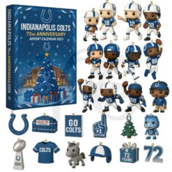 Indianapolis Colts 72TH ANNIVERSARY Christmas Limited Edition Advent Calendar 2025