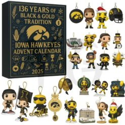 Iowa Hawkeyes 136 Years Tradition Advent Calendar