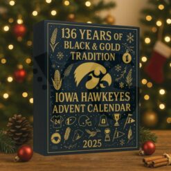Iowa Hawkeyes 136 Years Tradition Advent Calendar