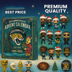 Jacksonville Jaguars 30TH ANNIVERSARY Christmas Limited Edition Advent Calendar 2025