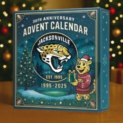 Jacksonville Jaguars 30TH ANNIVERSARY Christmas Limited Edition Advent Calendar 2025