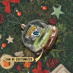 Jacksonville Jaguars Custom Snow Globe Limited Edition Christmas Ornament