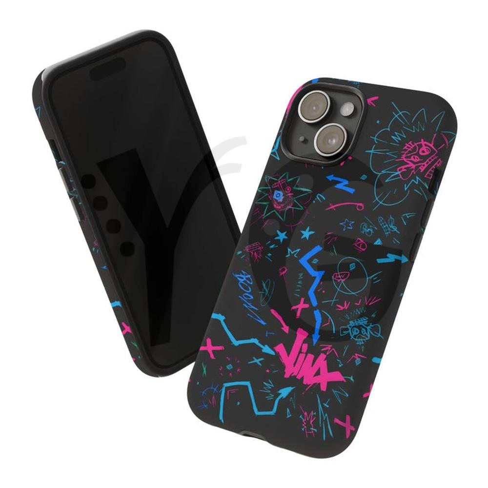 Jinx Arcane Inspired Touch Phone Case Jinx Arcane Inspired Touch Phone Case
