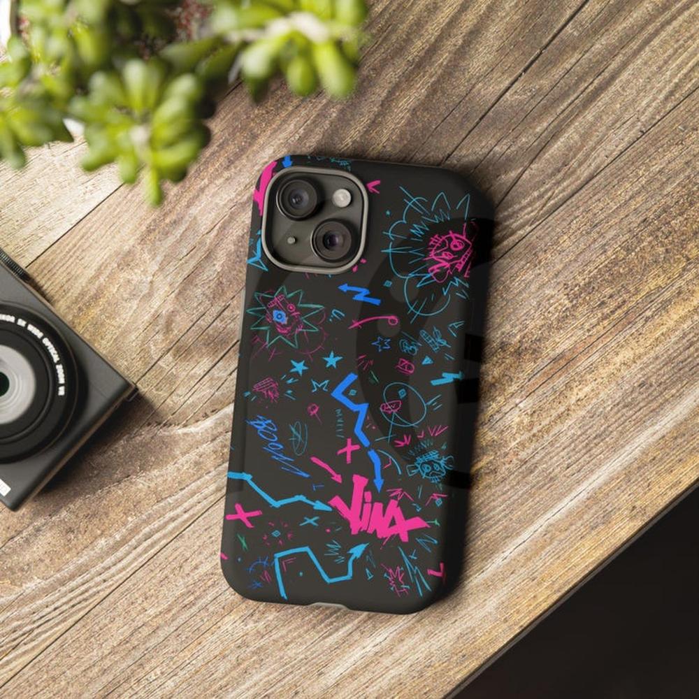 Jinx Arcane Inspired Touch Phone Case Jinx Arcane Inspired Touch Phone Case