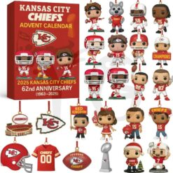 Kansas City Chiefs 62nd Anniversary Christmas Limited Edition Advent Calendar 2025