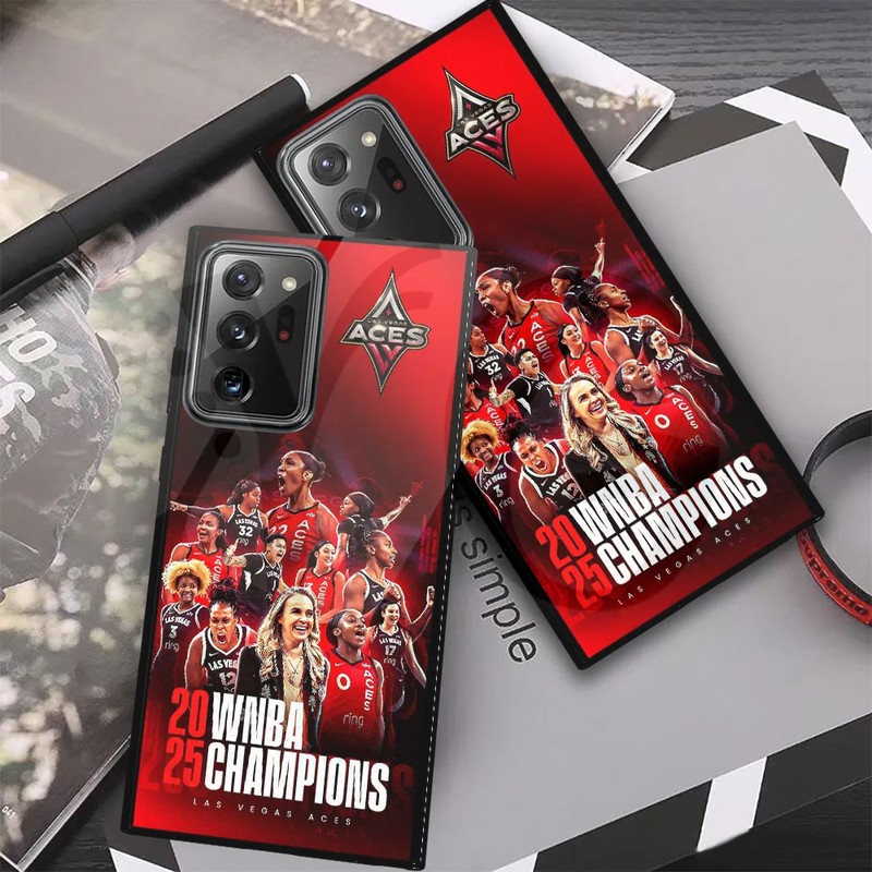 Las Vegas Aces 2025 WNBA Champions Phone Case Las Vegas Aces 2025 WNBA Champions Phone Case