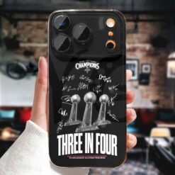 Las Vegas Aces WNBA 2025 Three In Four Phone Case Las Vegas Aces WNBA 2025 Three In Four Phone Case