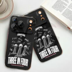 Las Vegas Aces WNBA 2025 Three In Four Phone Case 3