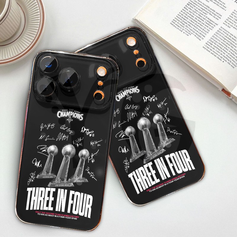 Las Vegas Aces WNBA 2025 Three In Four Phone Case Las Vegas Aces WNBA 2025 Three In Four Phone Case