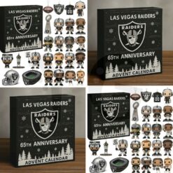Las Vegas Raiders 65th Anniversary Christmas Limited Edition Advent Calendar 2025