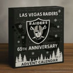 Las Vegas Raiders 65th Anniversary Christmas Limited Edition Advent Calendar 2025 3 2