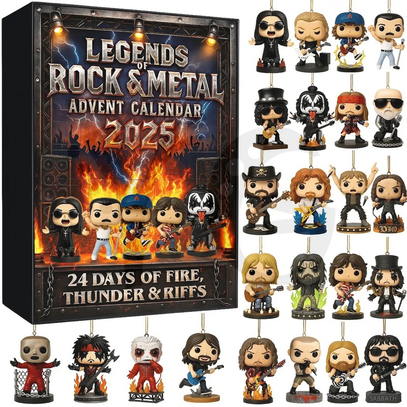 Legends Rock Band Limited Edition Advent Calendar 2025 Legends Rock Band Limited Edition Advent Calendar 2025