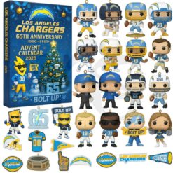 Los Angeles Chargers Christmas Limited Edition Advent Calendar 2025