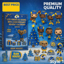 Los Angeles Rams 89TH ANNIVERSARY Christmas Limited Edition Advent Calendar 2025