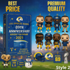 Los Angeles Rams 89TH ANNIVERSARY Christmas Limited Edition Advent Calendar 2025 4 1