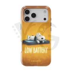 Low Battery Sleeping Snoopy Phone Case Low Battery Sleeping Snoopy Phone Case