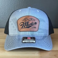 Merica 1776 Eagle Patriotic Richardson 112 Trucker Hat Merica 1776 Eagle Patriotic Richardson 112 Trucker Hat
