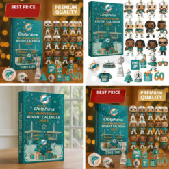 Miami Dolphins 59TH ANNIVERSARY Christmas Limited Edition Advent Calendar 2025