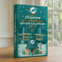 Miami Dolphins 59TH ANNIVERSARY Christmas Limited Edition Advent Calendar 2025