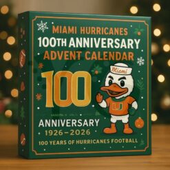 Miami Hurricanes 100th Anniversary Advent Calendar 2025