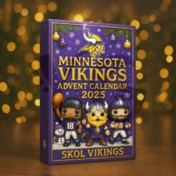 Minnesota Vikings 65TH ANNIVERSARY Christmas Limited Edition Advent Calendar 2025