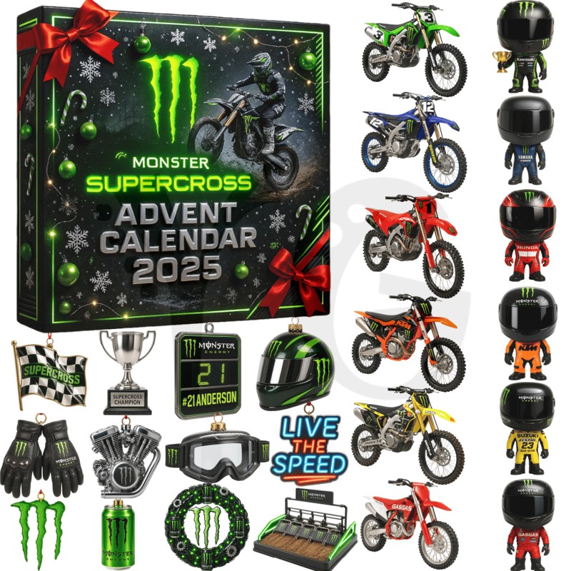Monster Energy Supercross Advent Calendar 2025 Monster Energy Supercross Advent Calendar 2025