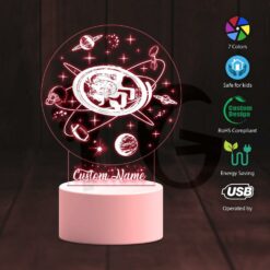 NFL Christmas 3D Led Light Gift For Fans 28
