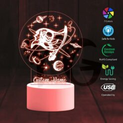 NFL Christmas 3D Led Light Gift For Fans 30