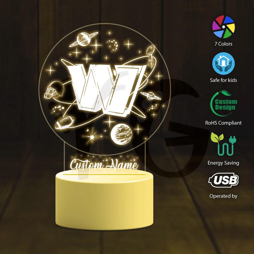 NFL Christmas 3D Led Light Gift For Fans NFL Christmas 3D Led Light Gift For Fans