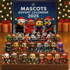 NHL Mascots 2025 Limited Edition Christmas Advent Calendar NHL Mascots 2025 Limited Edition Christmas Advent Calendar