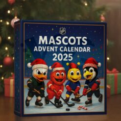 NHL Mascots 2025 Limited Edition Christmas Advent Calendar
