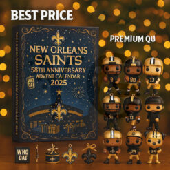 New Orleans Saints 59TH ANNIVERSARY Christmas Limited Edition Advent Calendar 2025