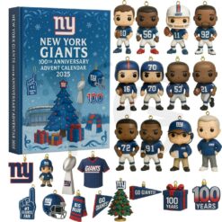 New York Giants 100th Anniversary Christmas Limited Edition Advent Calendar 2025