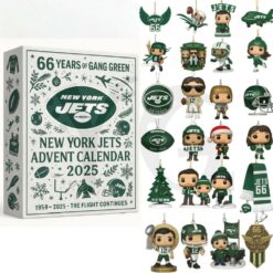 New York Jets 65TH ANNIVERSARY Christmas Limited Edition Advent Calendar 2025