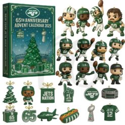 New York Jets 65TH ANNIVERSARY Christmas Limited Edition Advent Calendar 2025 4