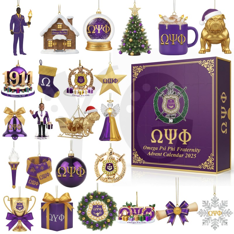 Omega Psi Phi Fraternity Advent Calendar 2025 Omega Psi Phi Fraternity Advent Calendar 2025