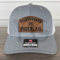 Overworked And Underlaid Richardson 112 Trucker Hat Overworked And Underlaid Richardson 112 Trucker Hat