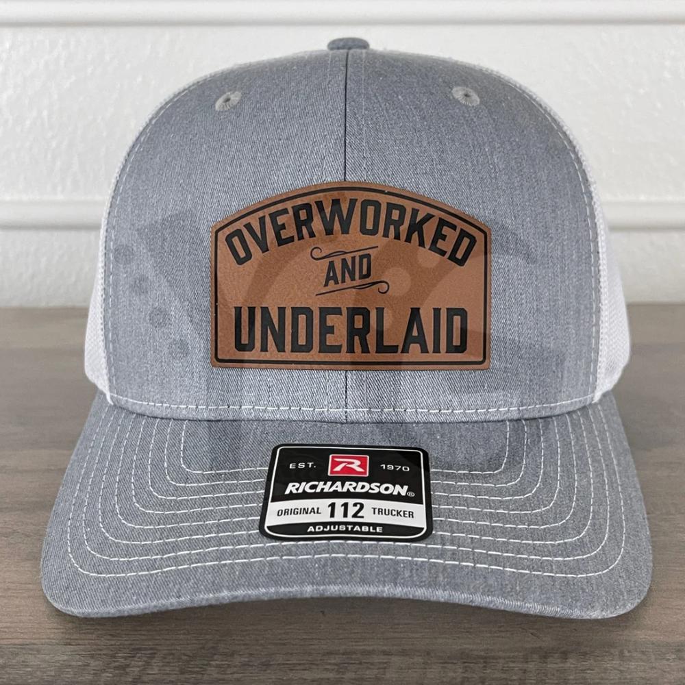 Overworked And Underlaid Richardson 112 Trucker Hat Overworked And Underlaid Richardson 112 Trucker Hat