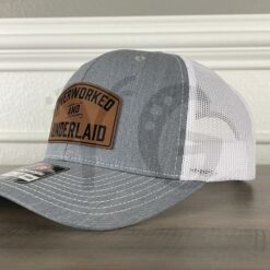 Overworked And Underlaid Richardson 112 Trucker Hat