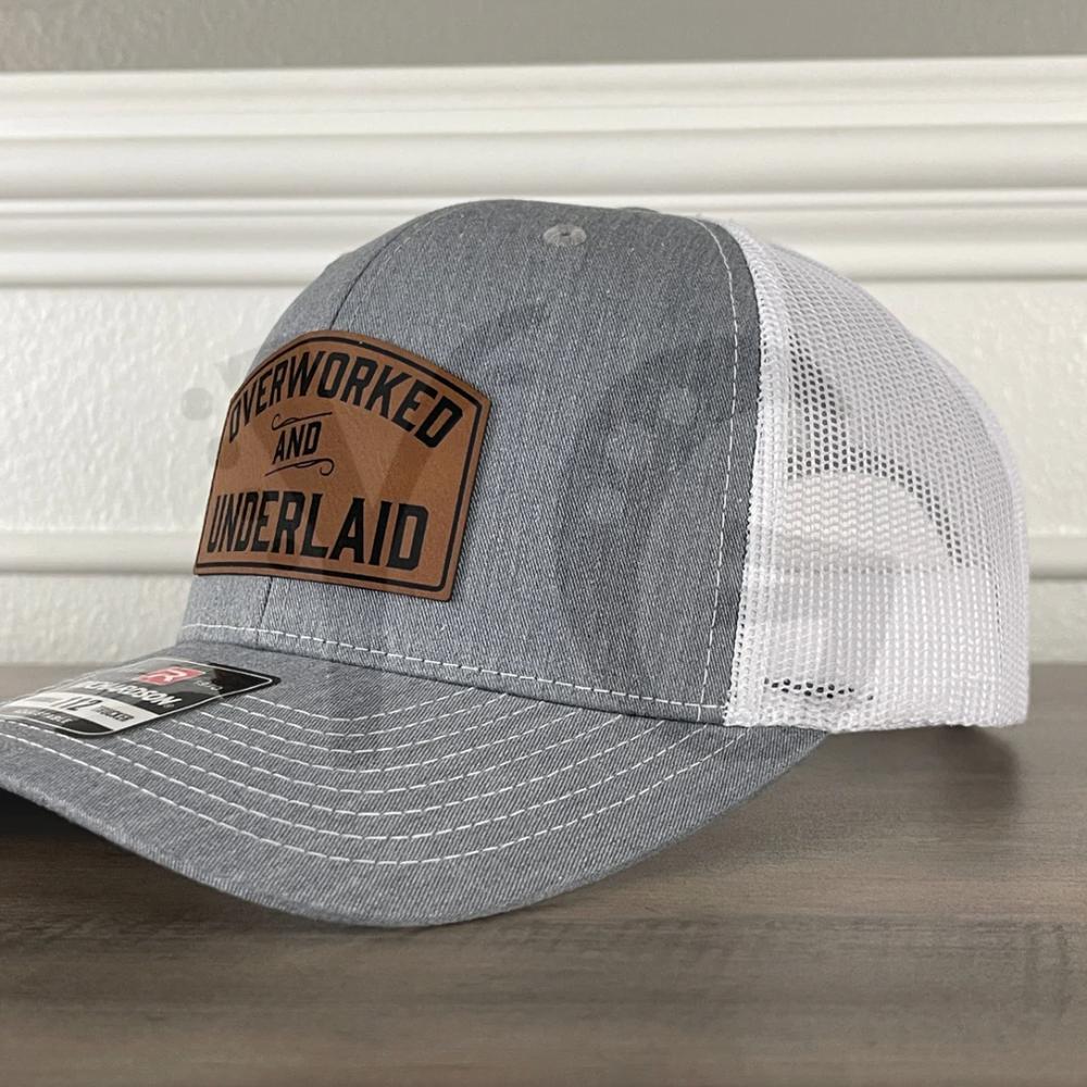 Overworked And Underlaid Richardson 112 Trucker Hat Overworked And Underlaid Richardson 112 Trucker Hat