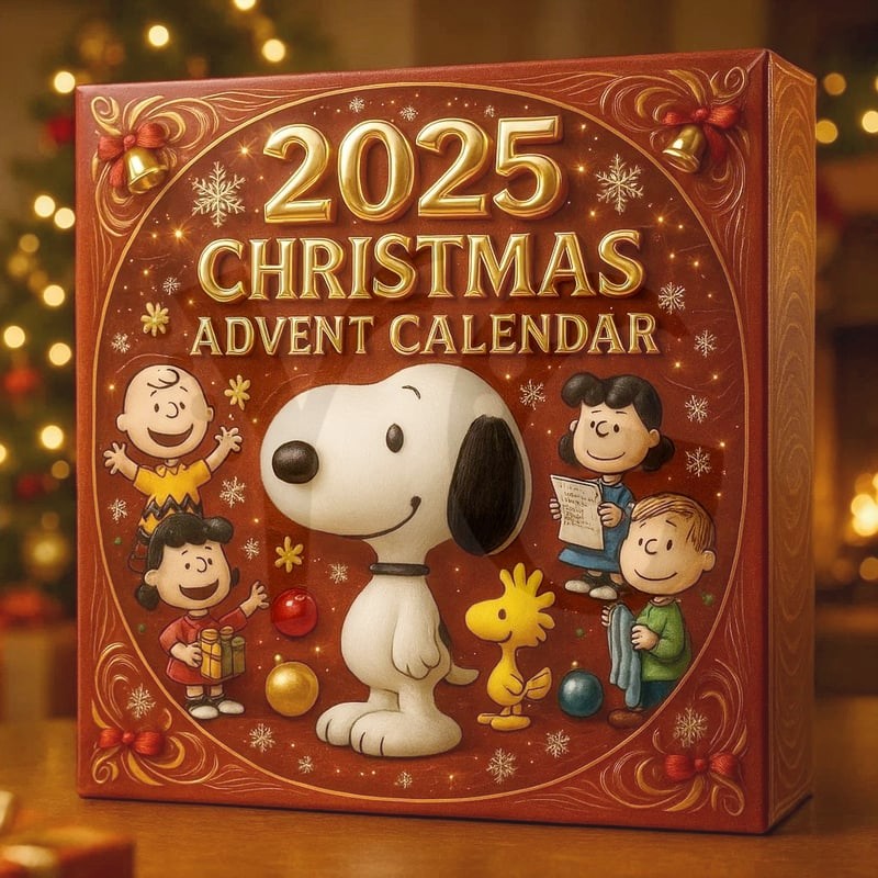 Peanuts And Snoopy 2025 Christmas Advent Calendar Peanuts And Snoopy 2025 Christmas Advent Calendar