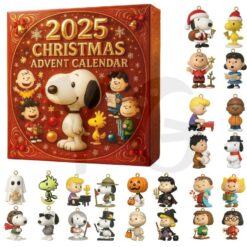 Peanuts And Snoopy 2025 Christmas Advent Calendar