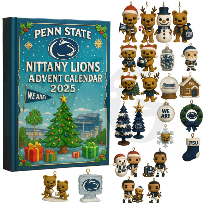 Penn State Nittany Lions 2025 Christmas Advent Calendar Penn State Nittany Lions 2025 Christmas Advent Calendar