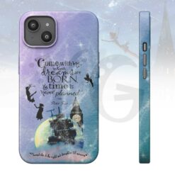Peter Pan Where Dreams Are Born Phone Case